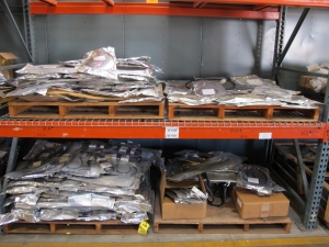 LOT TO INCLUDE: LARGE QUANTITY OF BELTS, GASKETS, AND SEALS. LOADING & HANDLING FEE $30-4166